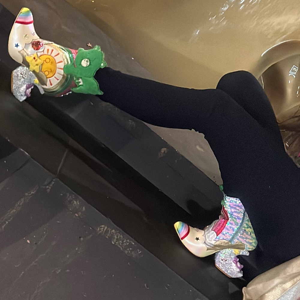 Irregular Choice care Bear boots 38 - Picture 2 of 10